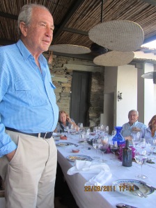 Jaime Enseñat en el viaje de confraternización del Douro 2011